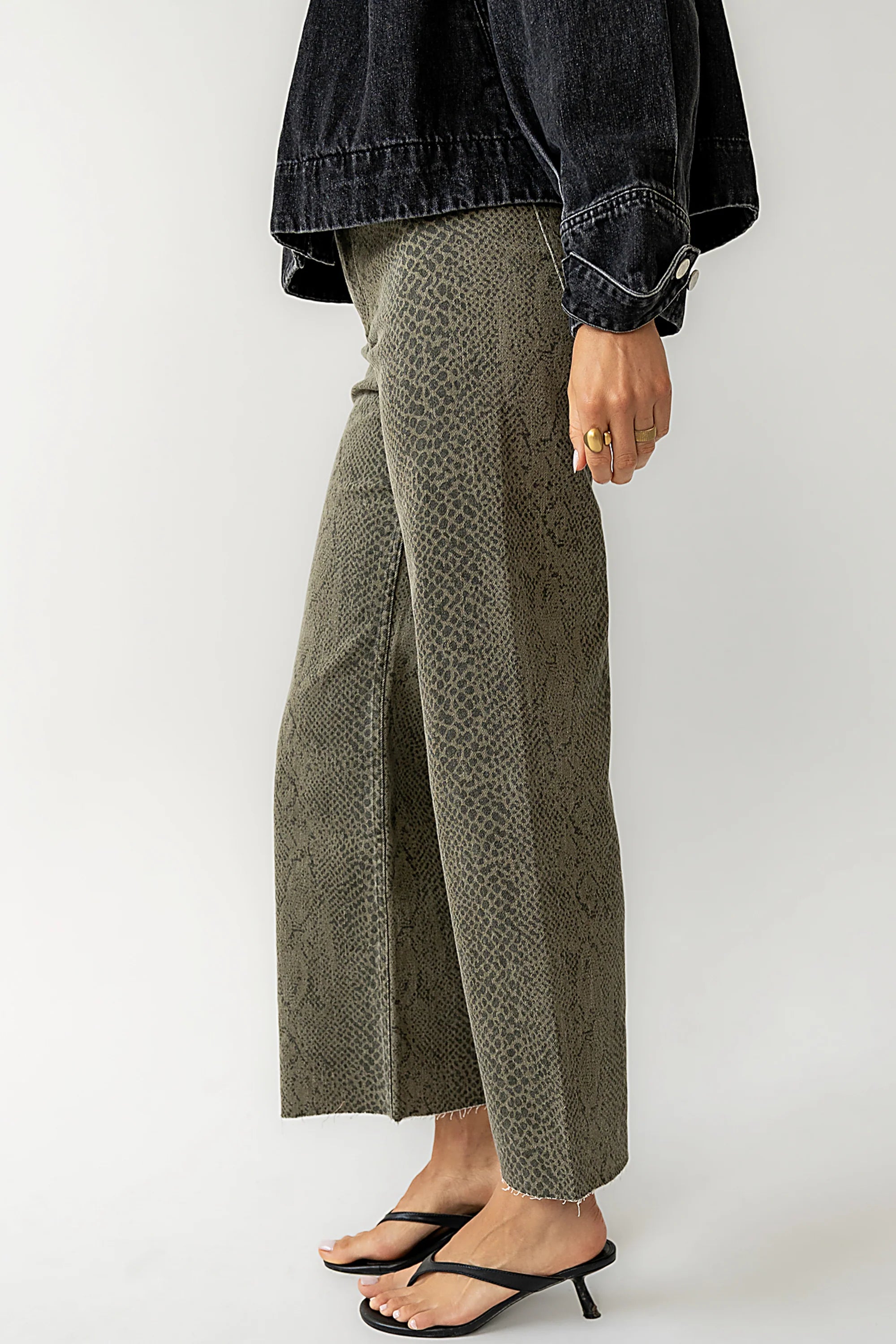 Gia Snake Print Pants FINAL SALE