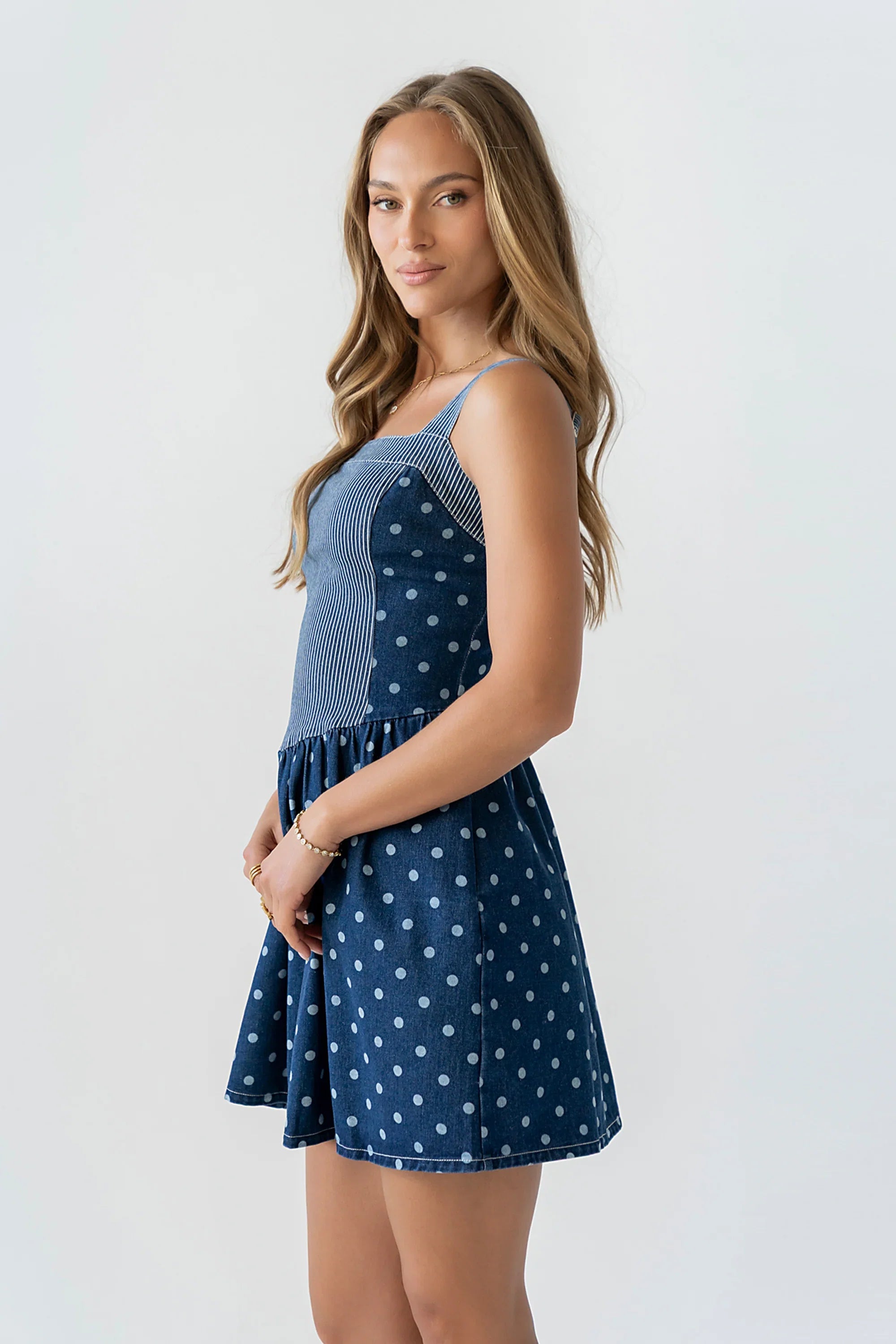 Cameron Denim Mini Dress