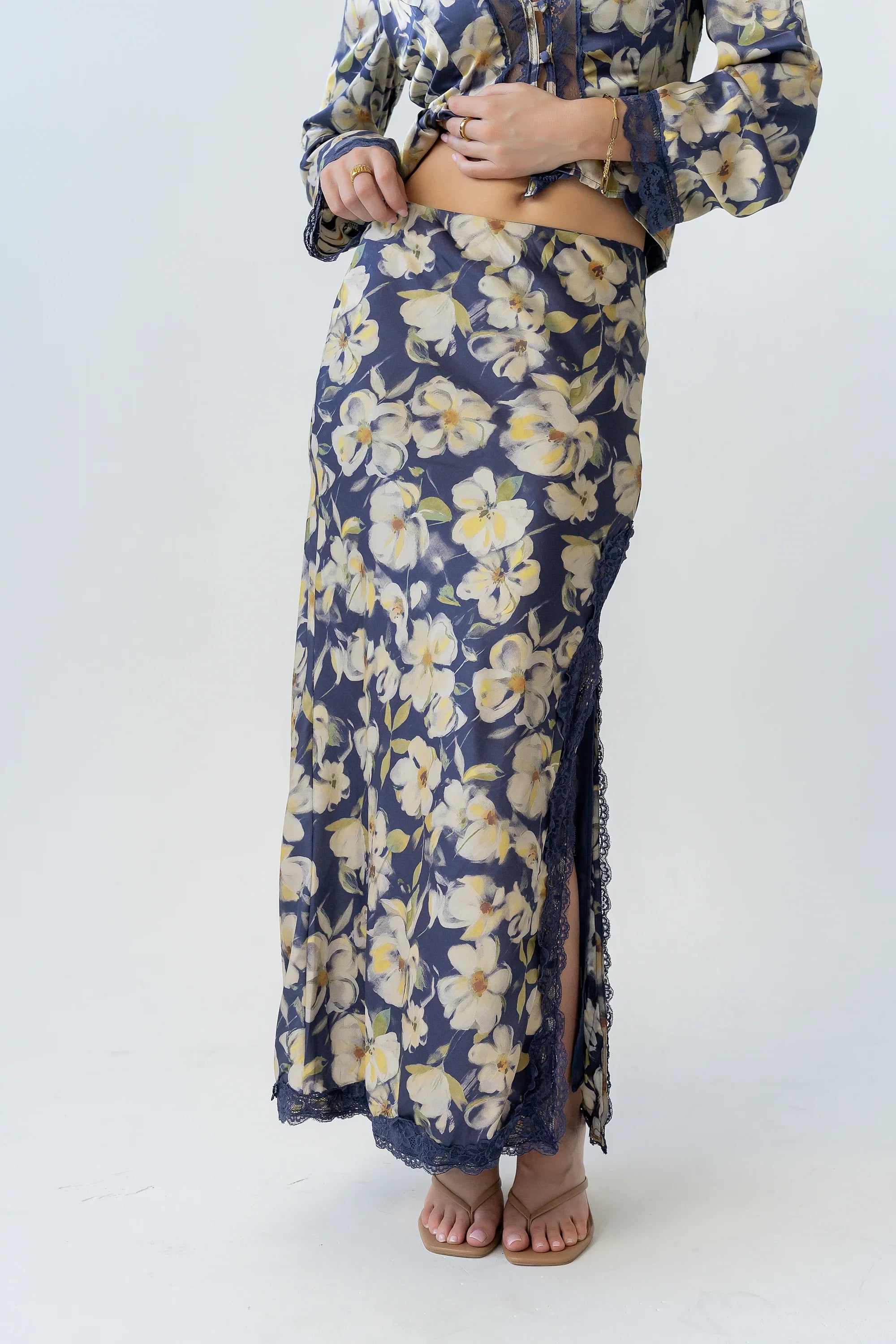 Kirsty Floral Maxi Skirt