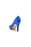 Peep Toe Slip on Satin Stiletto Heels