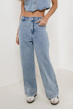 Georgia Wide Leg Jeans in Light Wash FINAL SALE