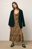 Meradith Leopard Print Midi Dress FINAL SALE