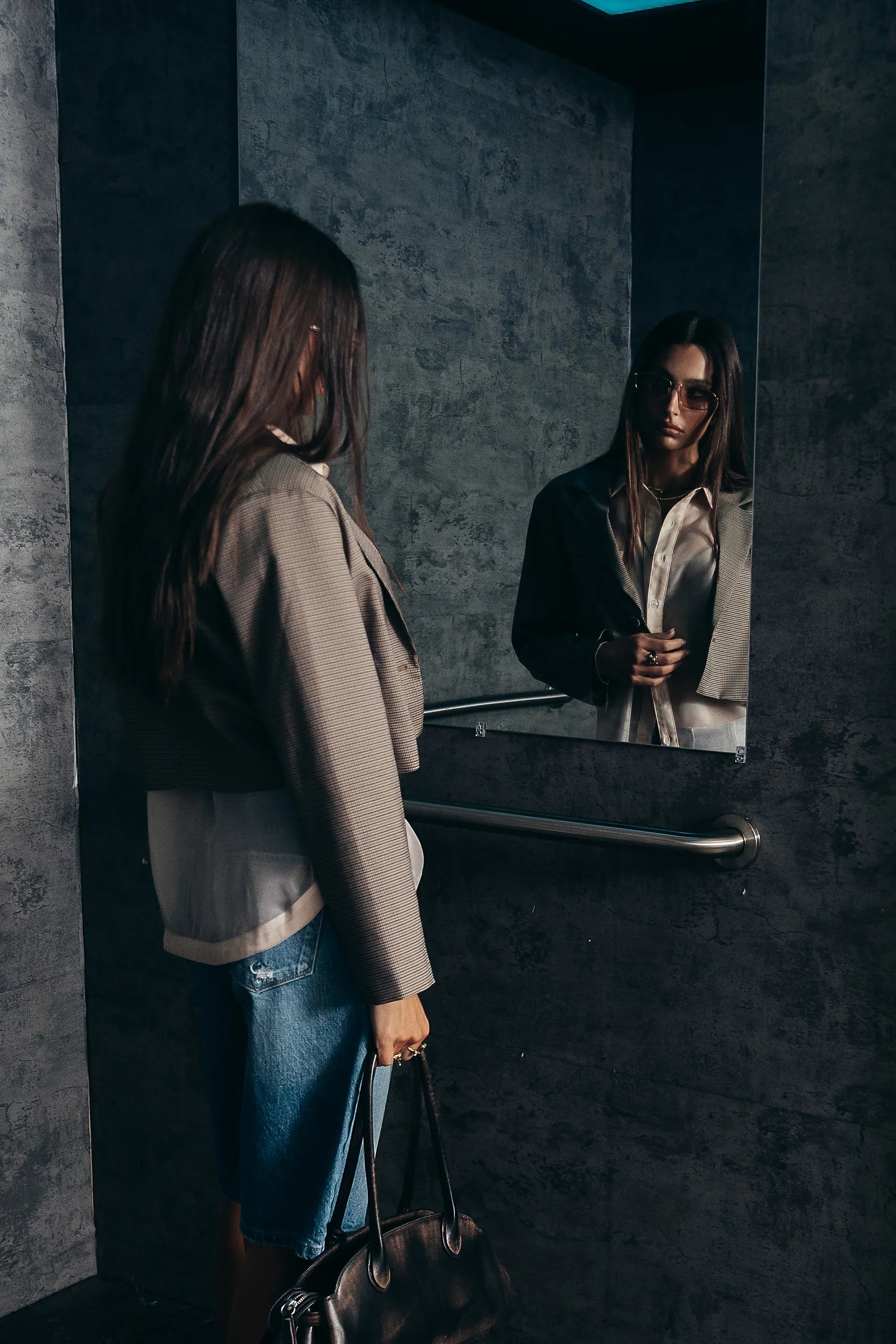 Crystal Cropped Blazer
