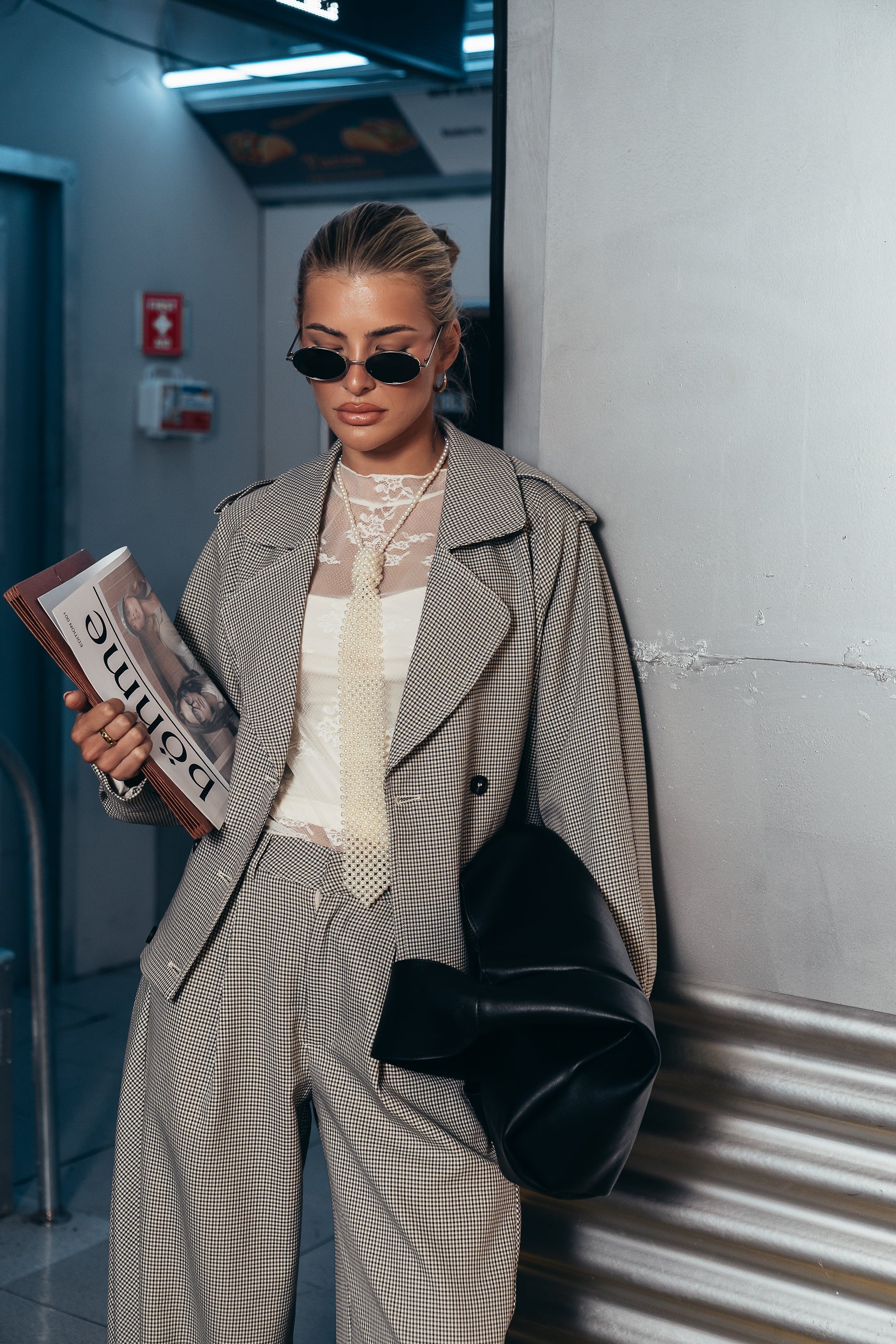Abby Cropped Trench Coat