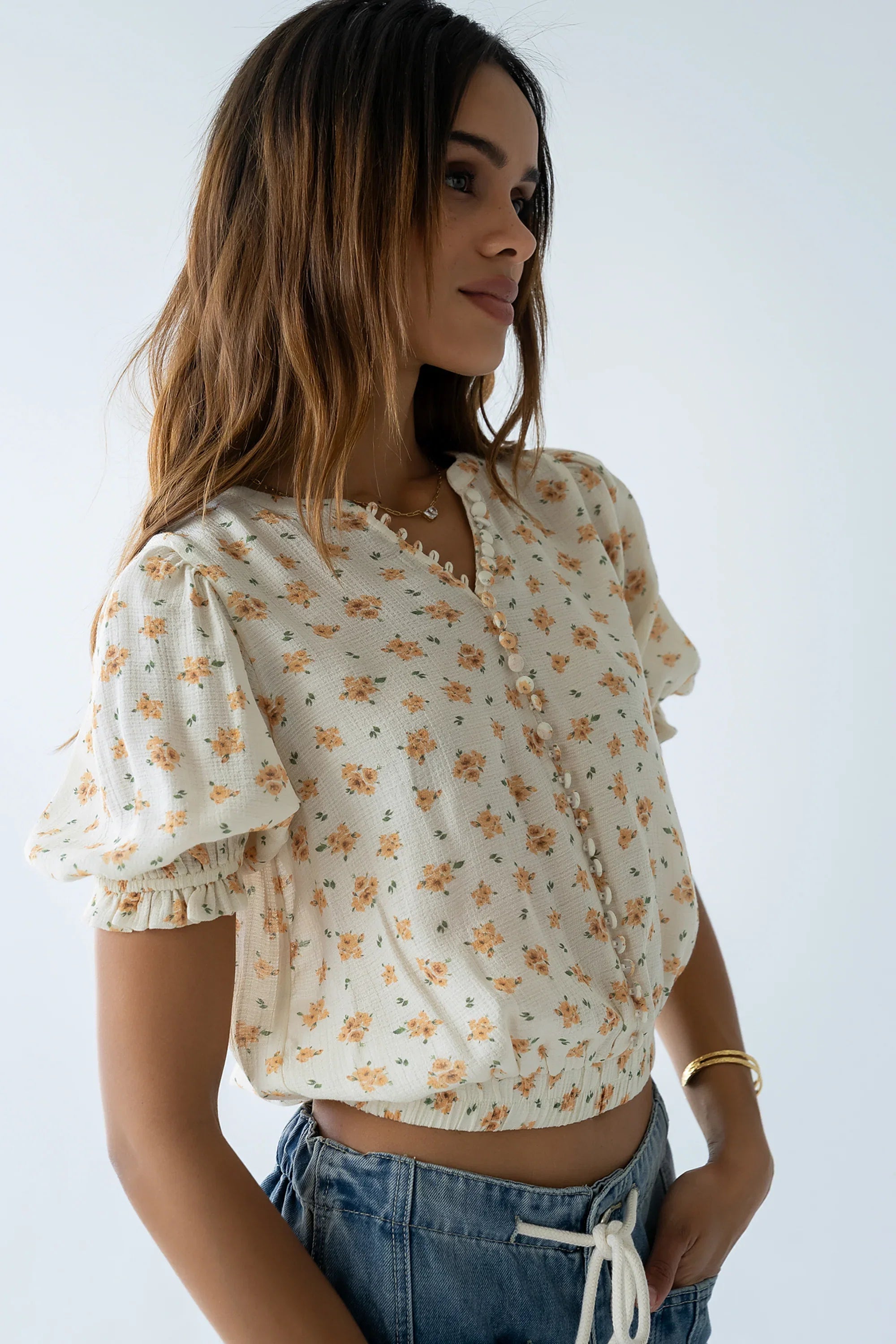 Freda Floral Blouse