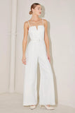 ARCTIC ELEGANCE WHITE JUMPSUIT
