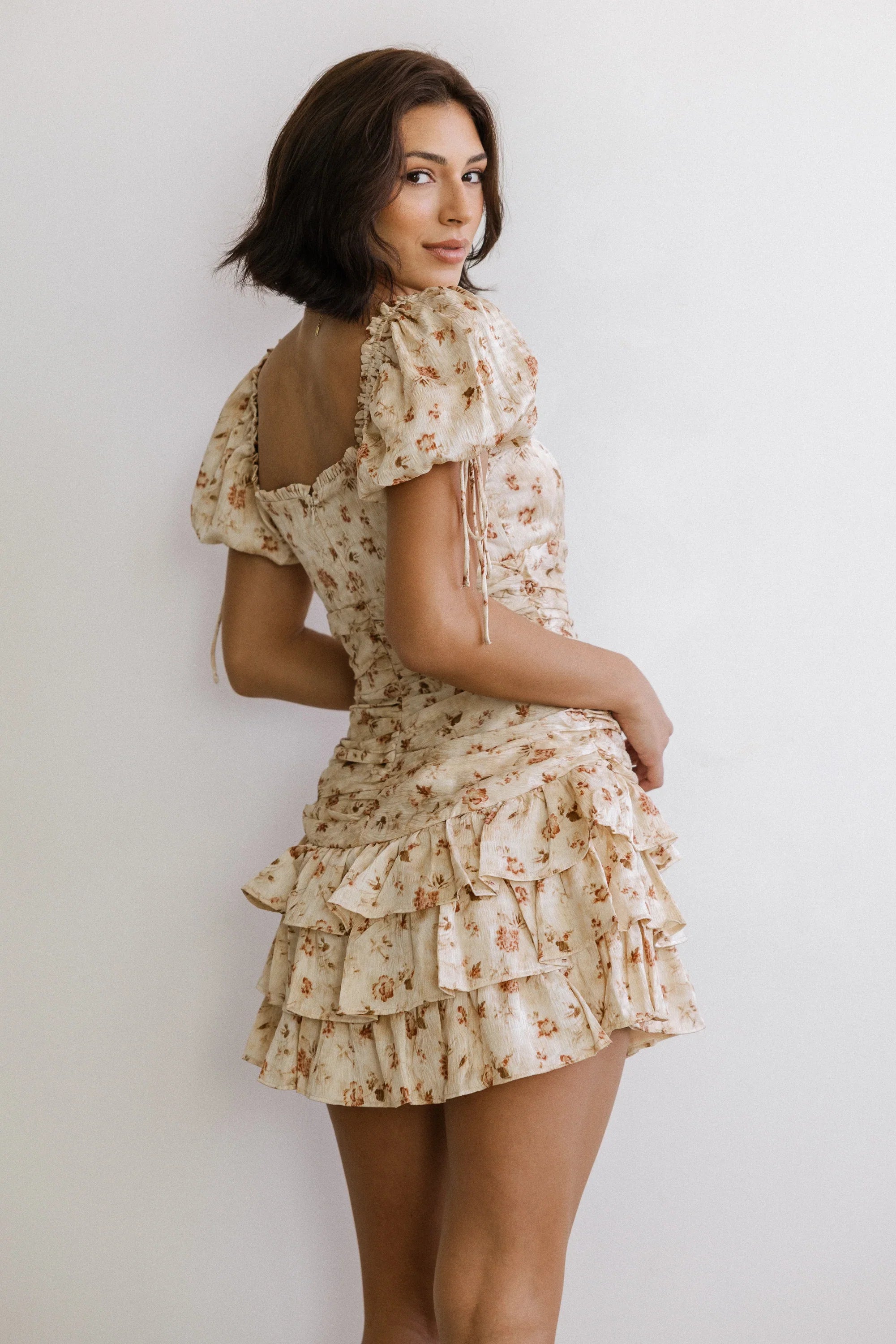 Jonah Ruched Mini Dress FINAL SALE