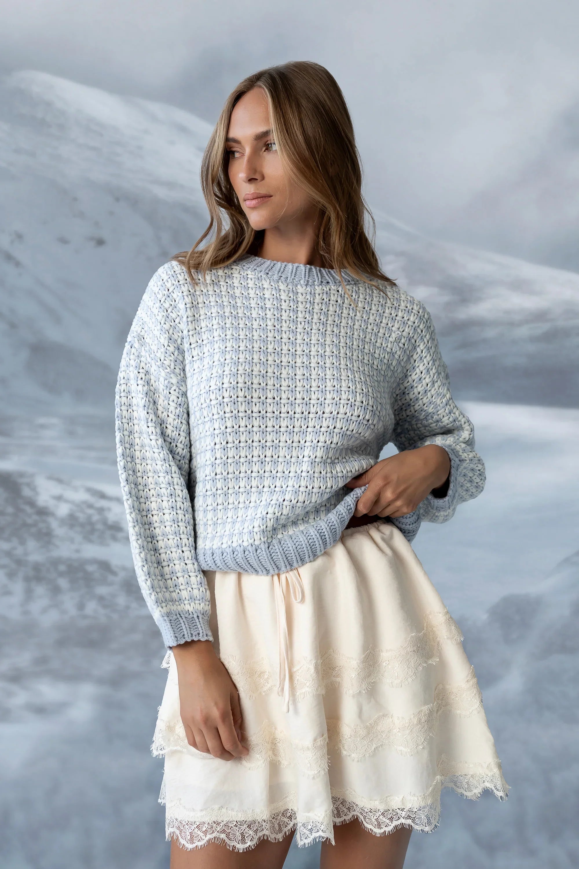 Marsha Lace Mini Skirt FINAL SALE