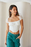 Irene Lace Corset Top