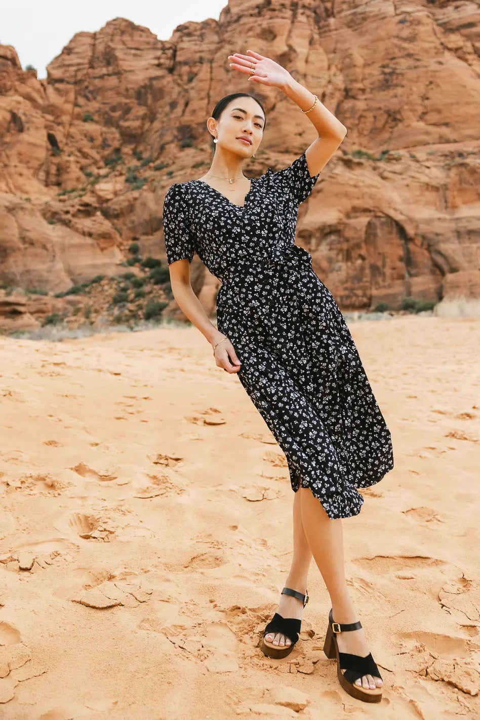 Meara Floral Dress FINAL SALE