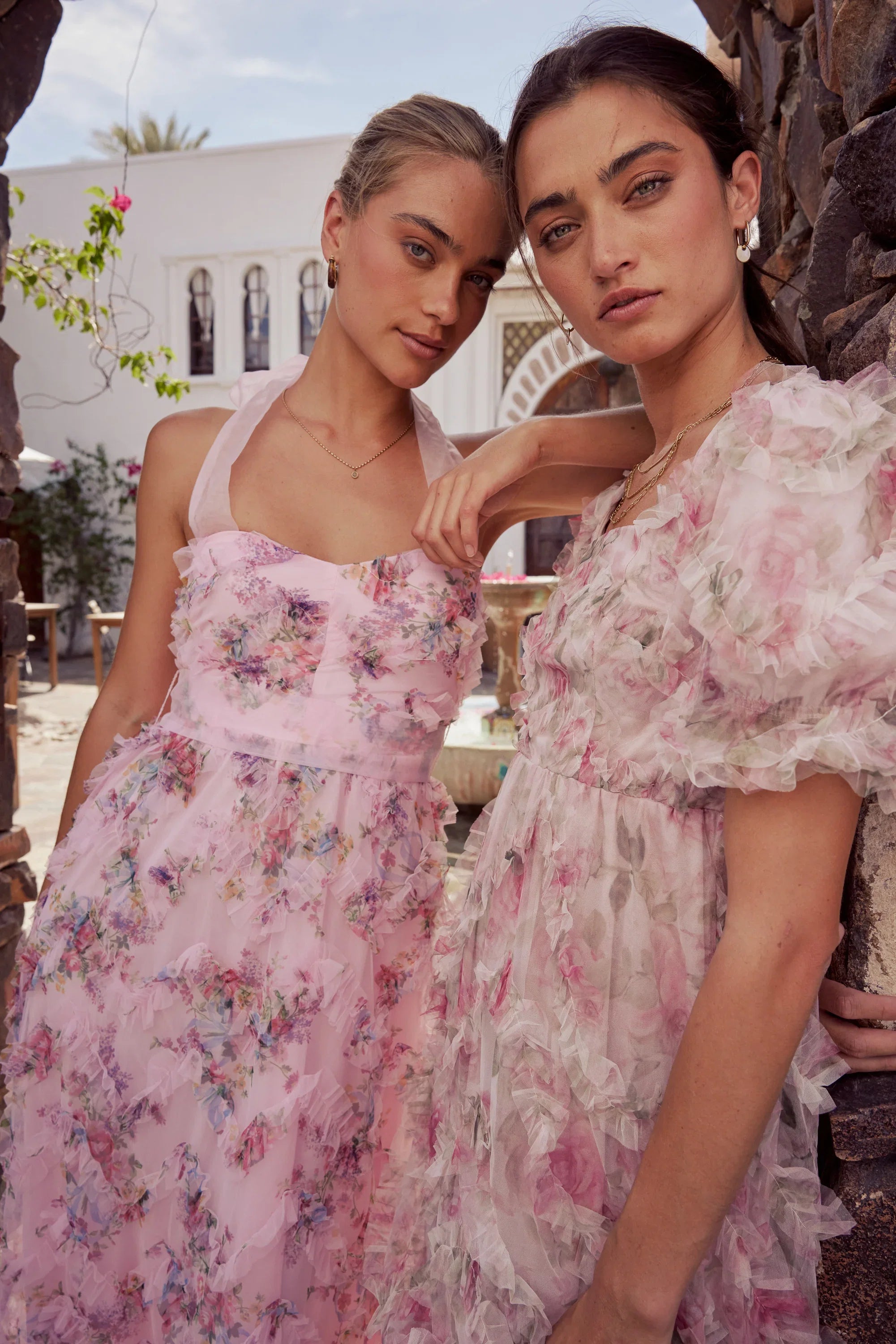 Marina Ruffle Maxi Dress FINAL SALE