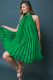 FIESTA FRIDAY PLEATED MINI DRESS