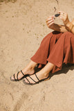 Steve Madden Annah Strappy Sandal in Black FINAL SALE