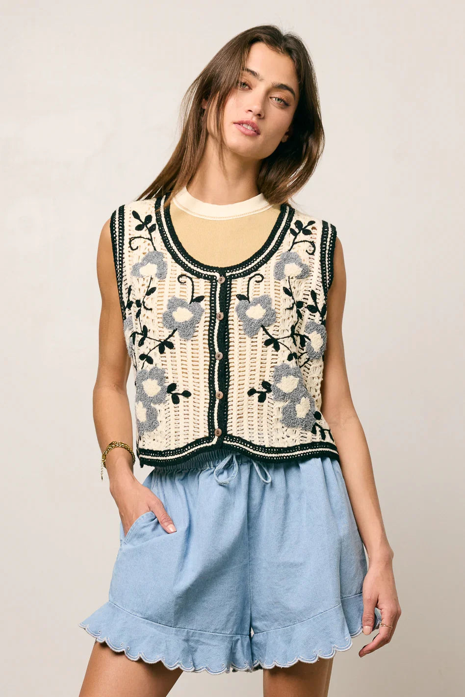 Milo Knit Vest FINAL SALE