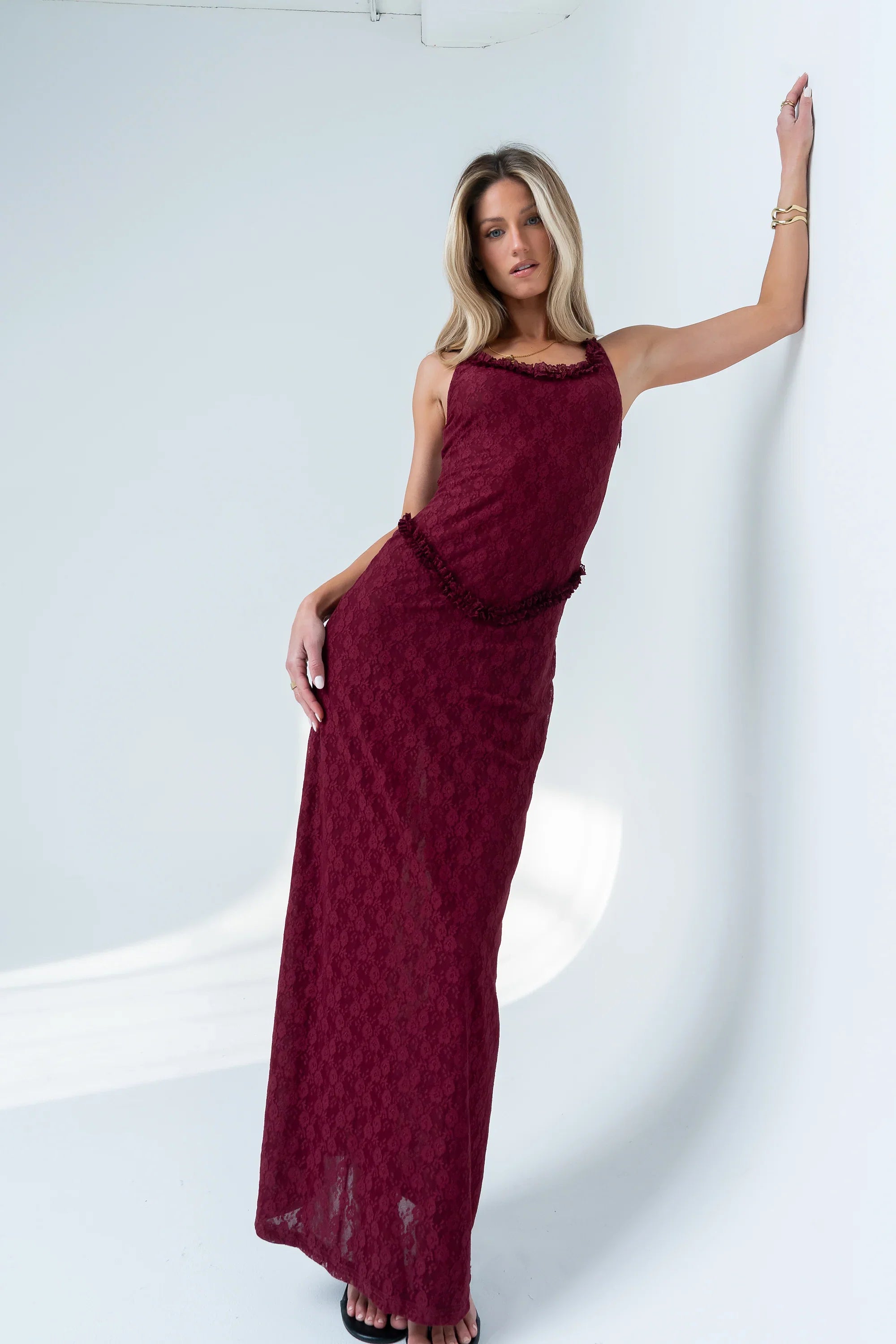 Rendall Lace Maxi Dress