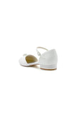 Gold Wedding Shoes with Rhinestone