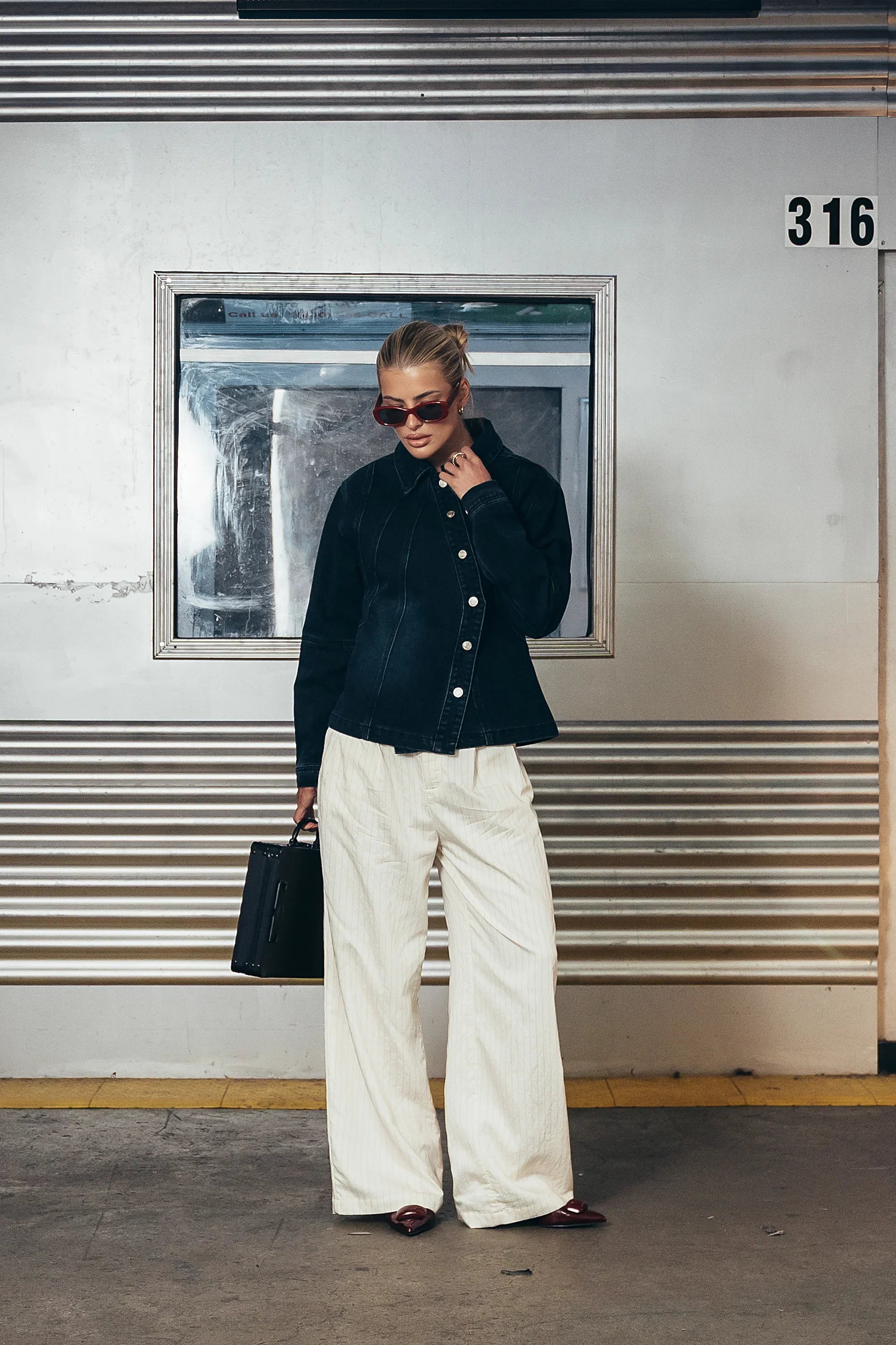 Monroe Striped Trousers