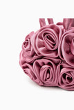 Francine Satin Flower Handbag