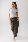 Rosie Tencel Loose Pants in Charcoal FINAL SALE