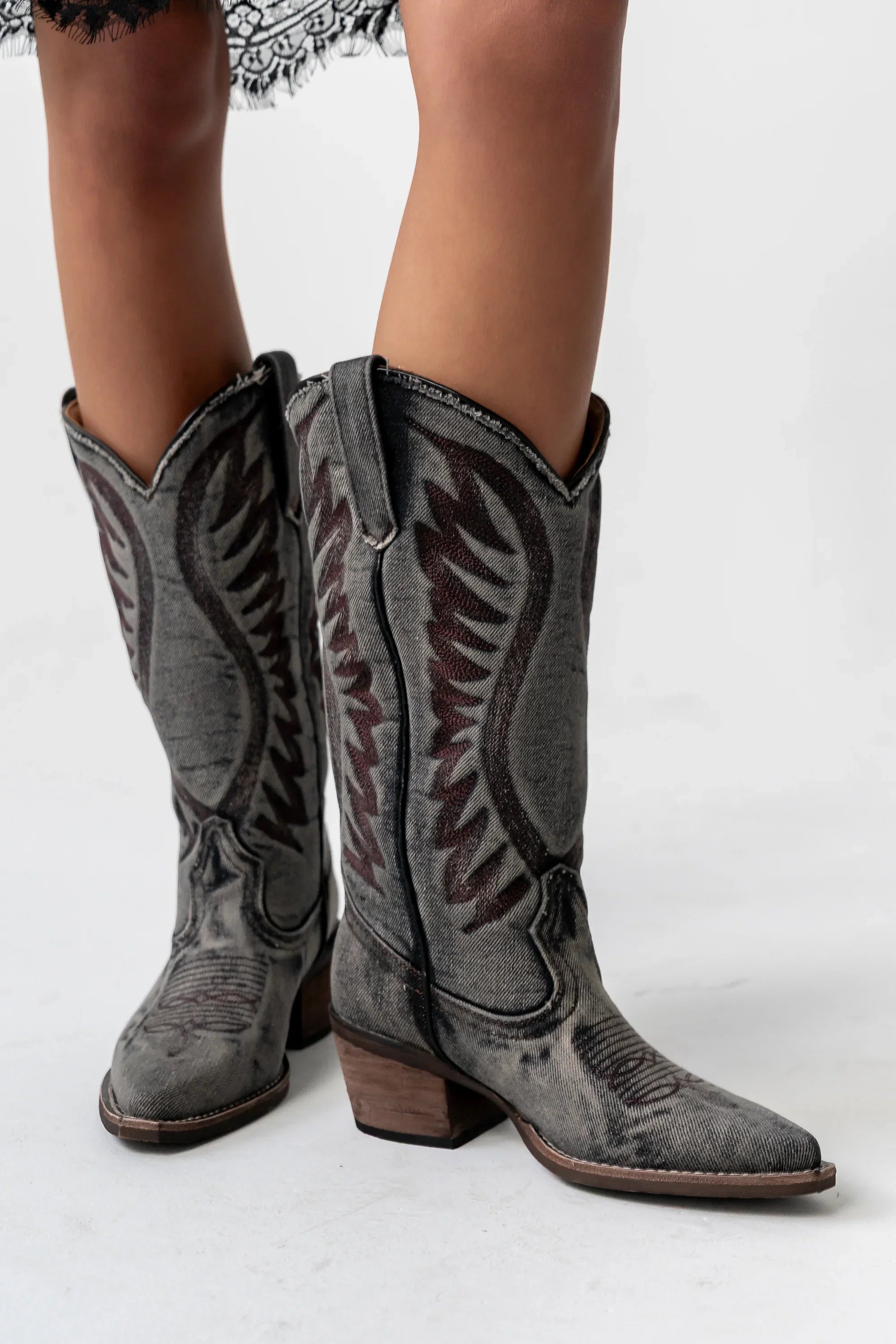 Steve Madden Albany Boot in Black