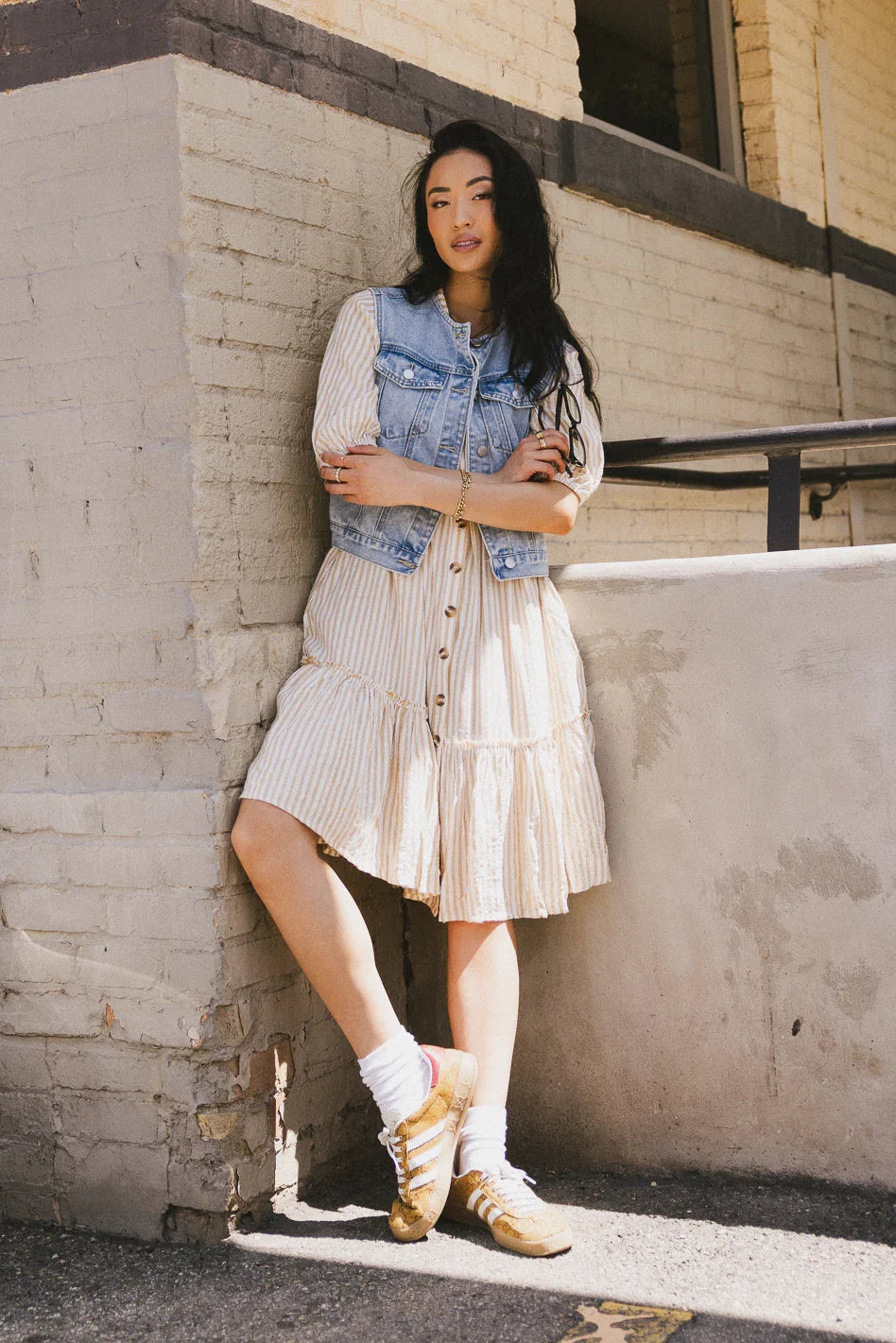 Aiden Denim Vest FINAL SALE