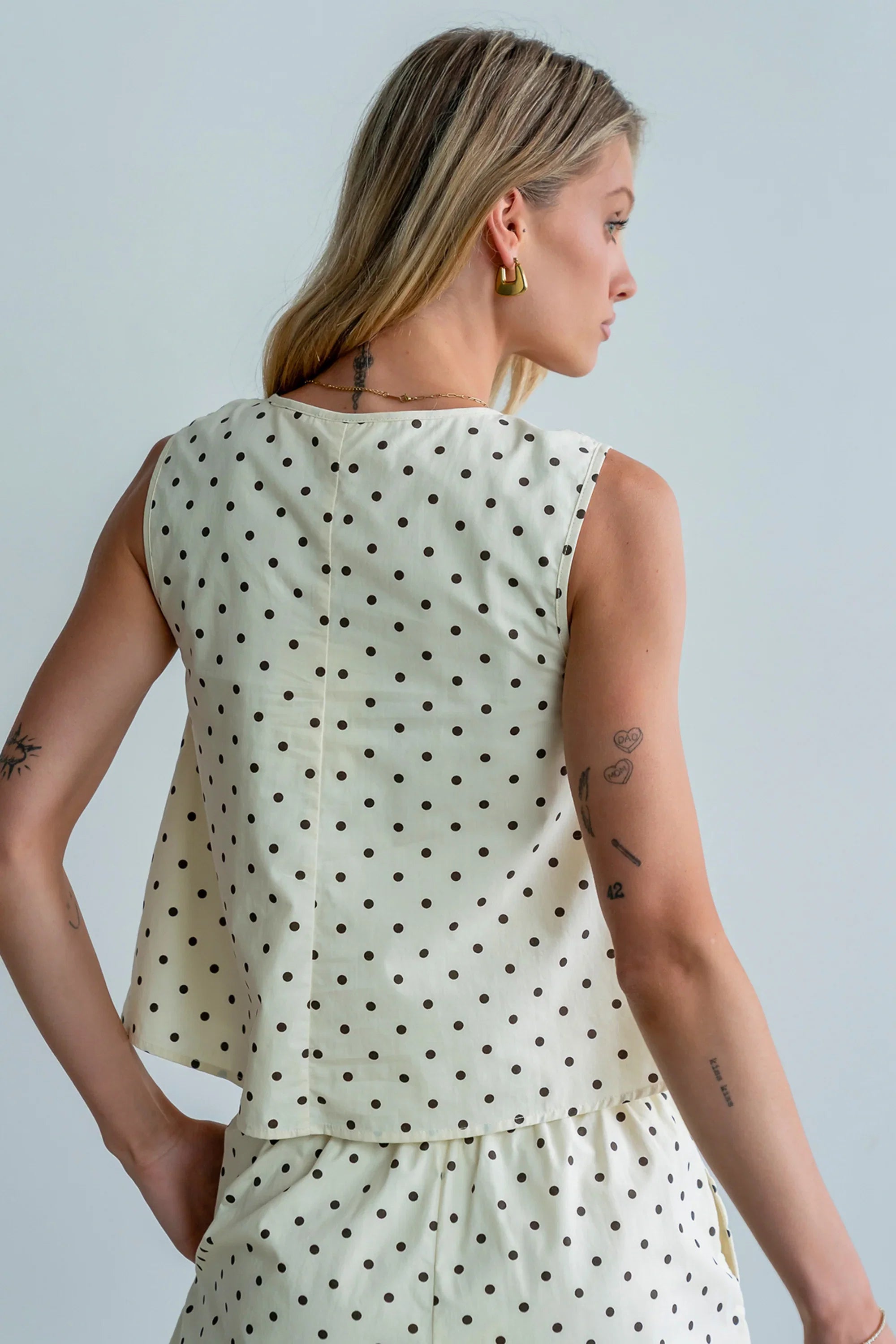 Mattie Polka Dot Tank Top