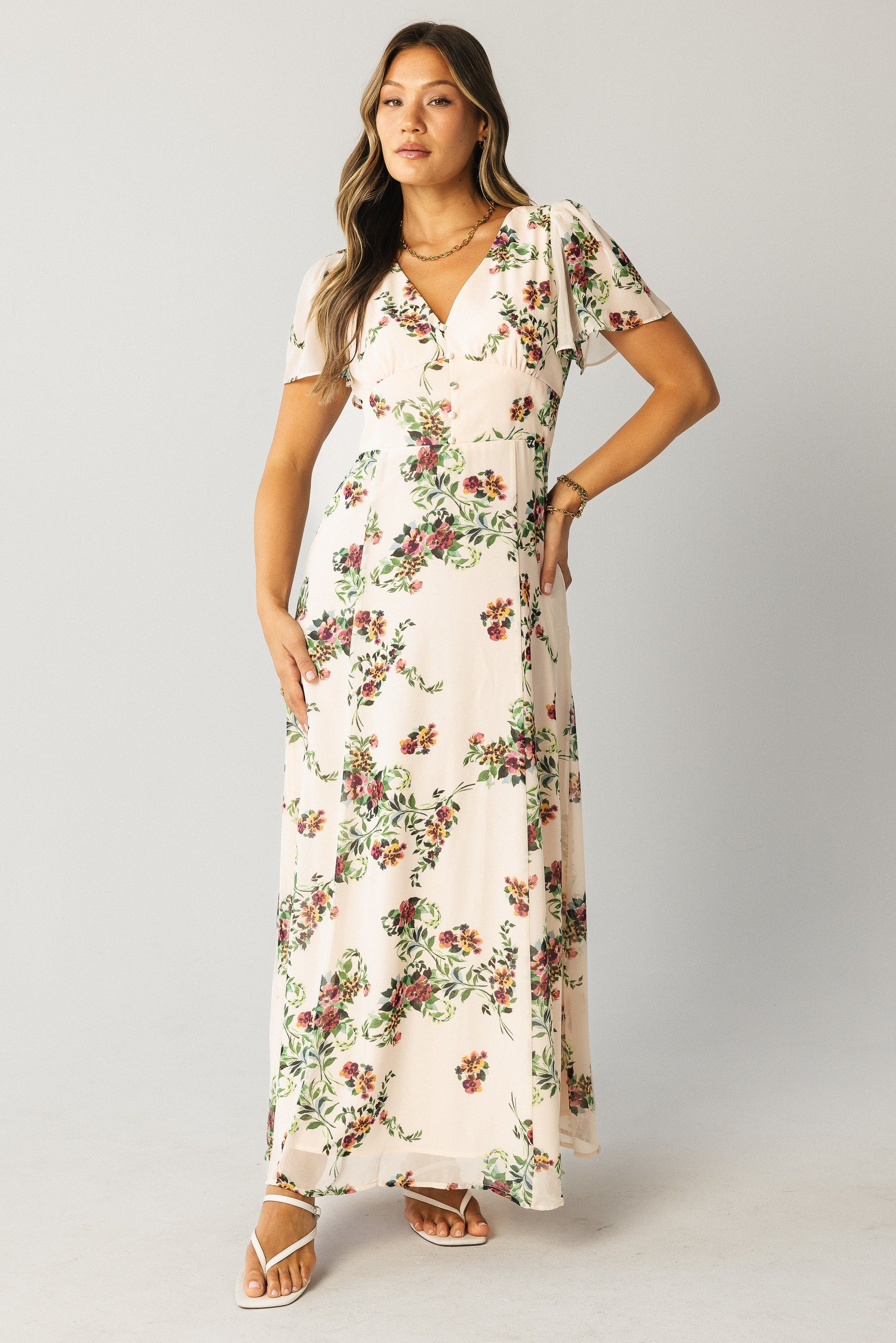 Melissa Floral Maxi Dress FINAL SALE