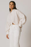 Winifred Button Up in Natural FINAL SALE