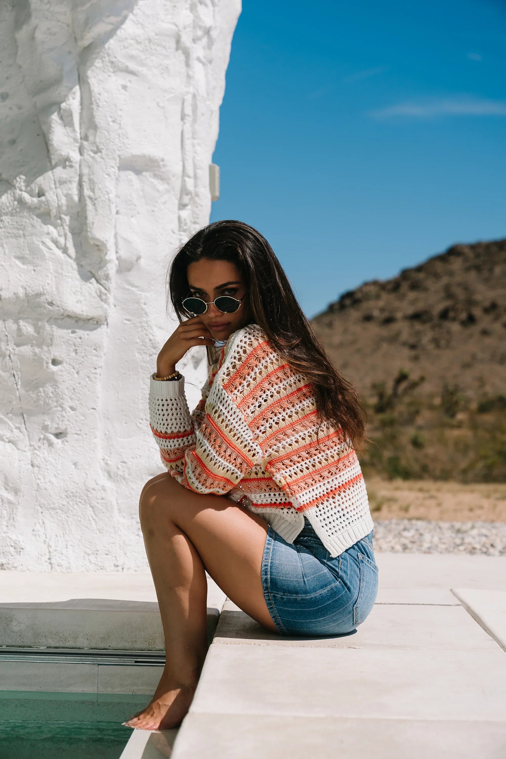 Correy Striped Sweater