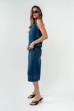 Victoria Denim Top