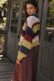 Tennyson Striped Sweater in Green FINAL SALE