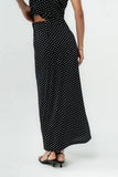 Malia Polka Dot Maxi Skirt