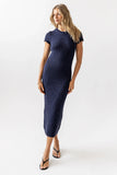 Hadley Knit Maxi Dress in Navy