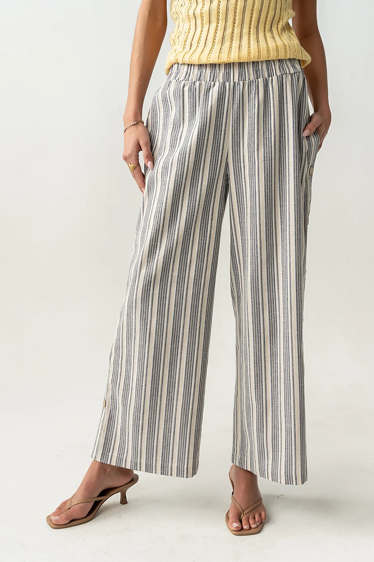 Payton Striped Wide Leg Pants