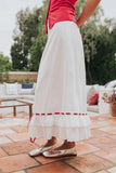 Harlow Embroidered Maxi Skirt