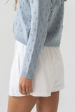 Catalina Pointelle Knit Cardigan