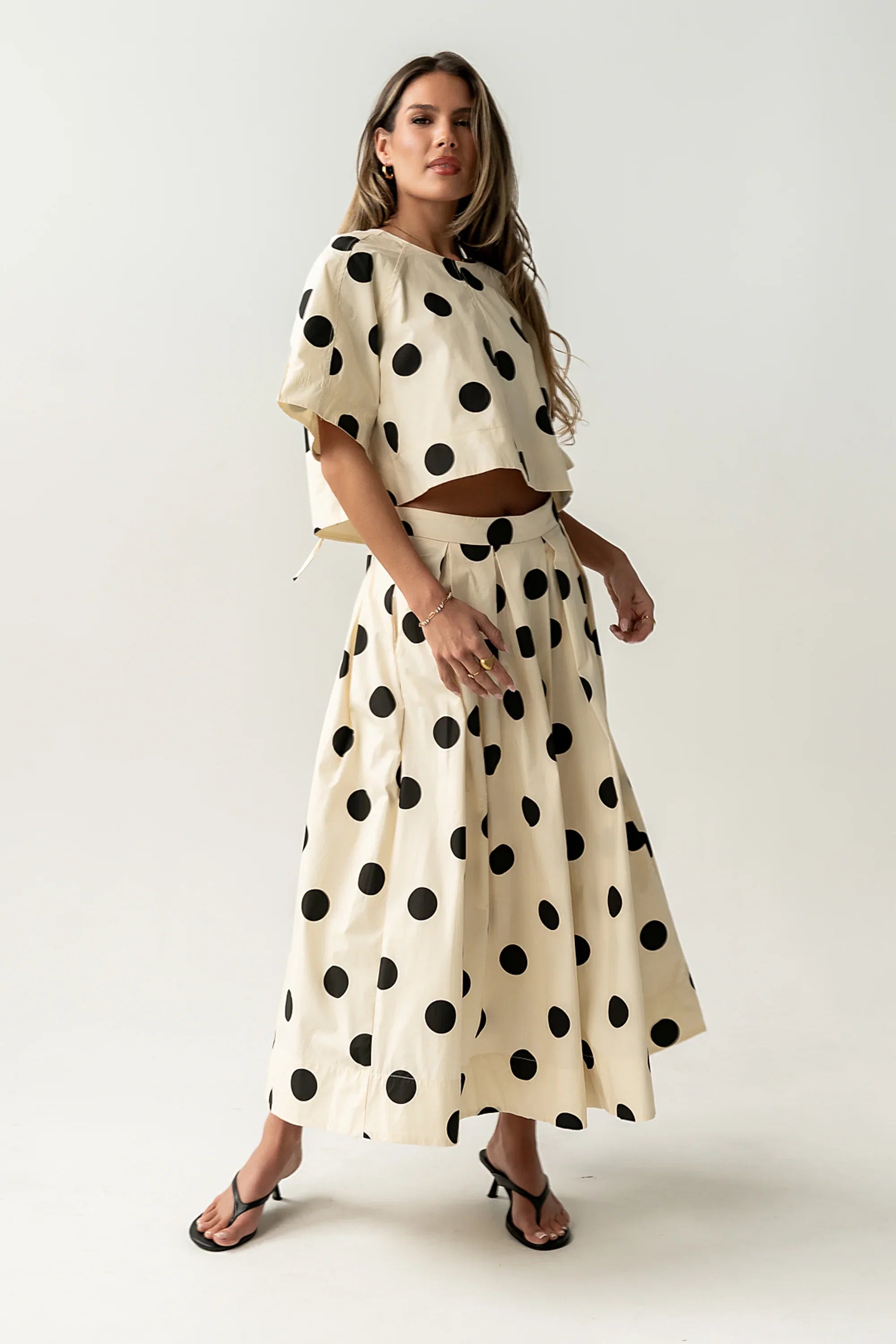 Jacklynn Polka Dot Blouse