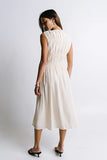 Johna Smocked Midi Dress FINAL SALE