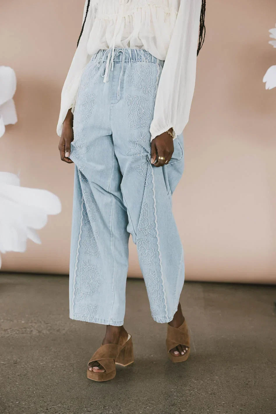 Callie Denim Pants FINAL SALE