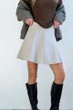 Becky Herringbone Mini Skirt FINAL SALE