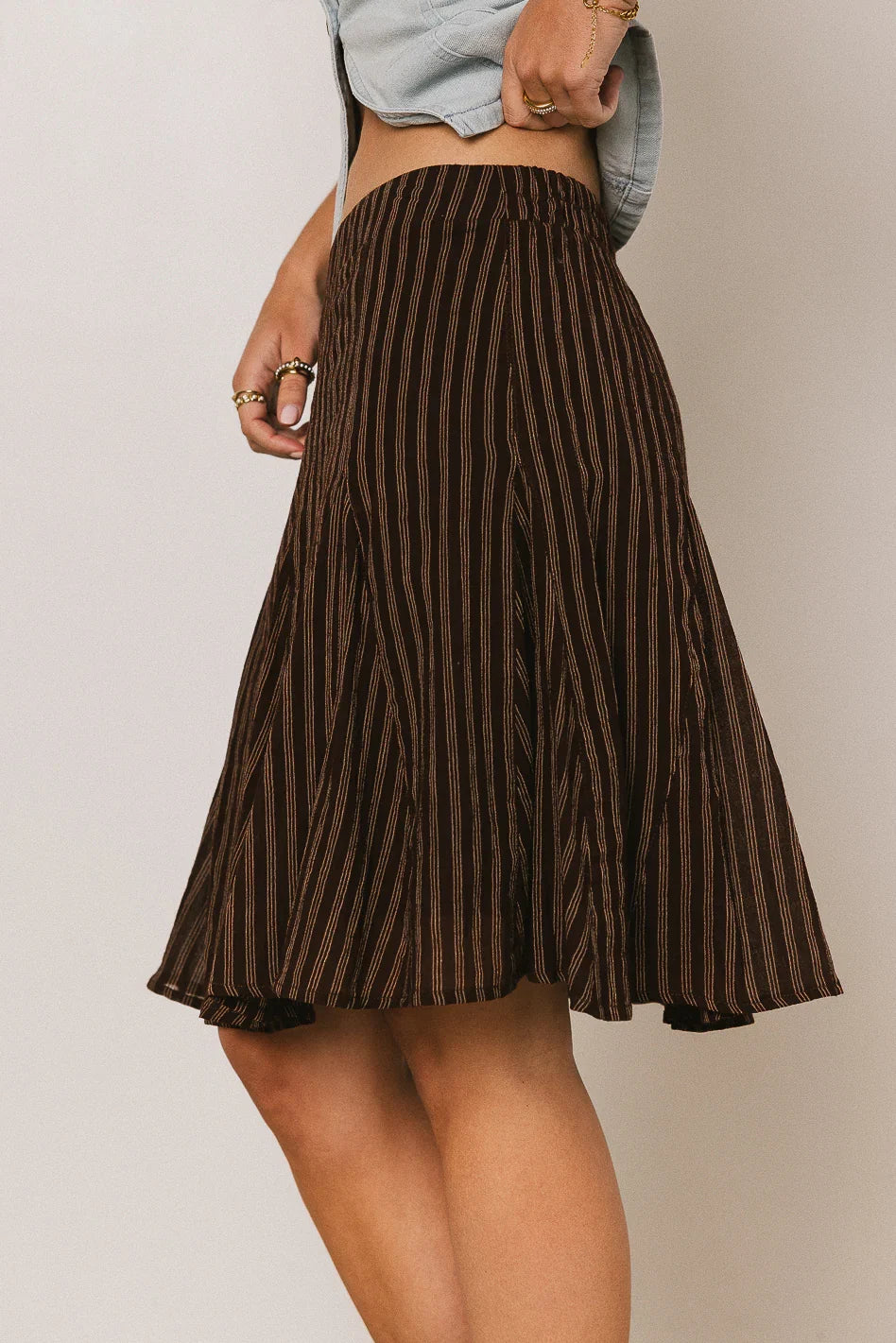Nori Striped Mini Skirt FINAL SALE