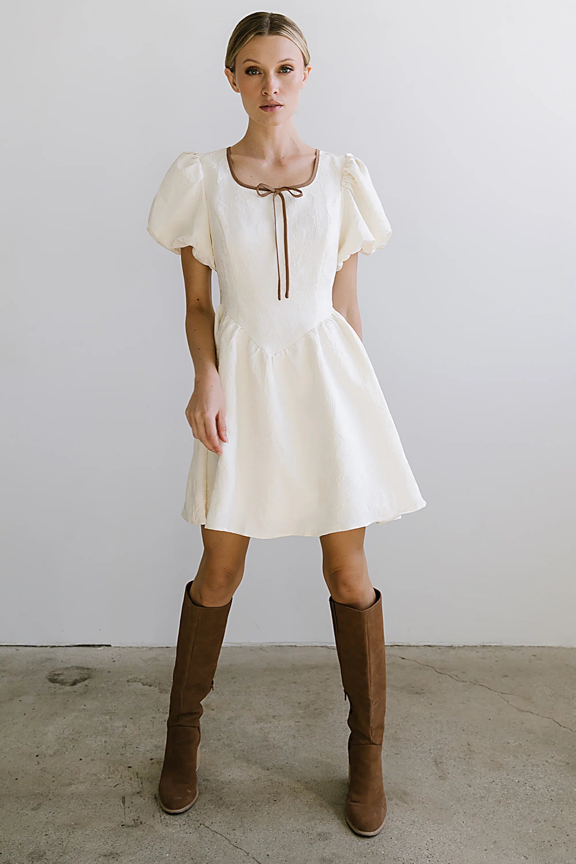 Mazie Textured Mini Dress FINAL SALE