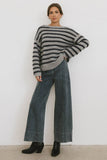 Emmaline Wide Leg Jeans in Dark Wash FINAL SALE