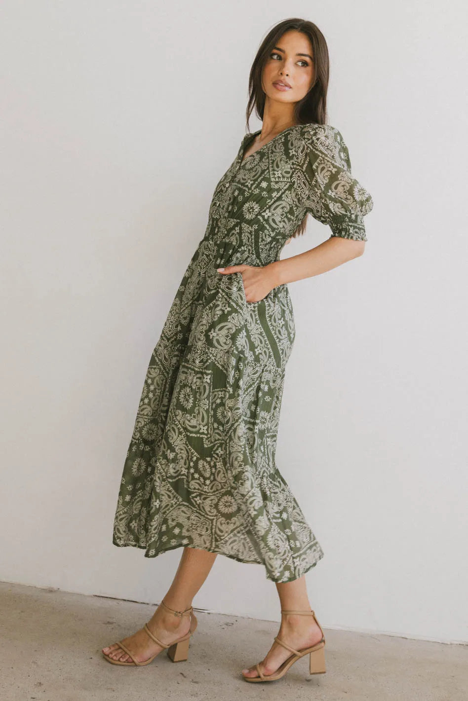 Dia Paisley Midi Dress FINAL SALE