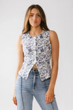 Piper Denim Button Up in Blue FINAL SALE