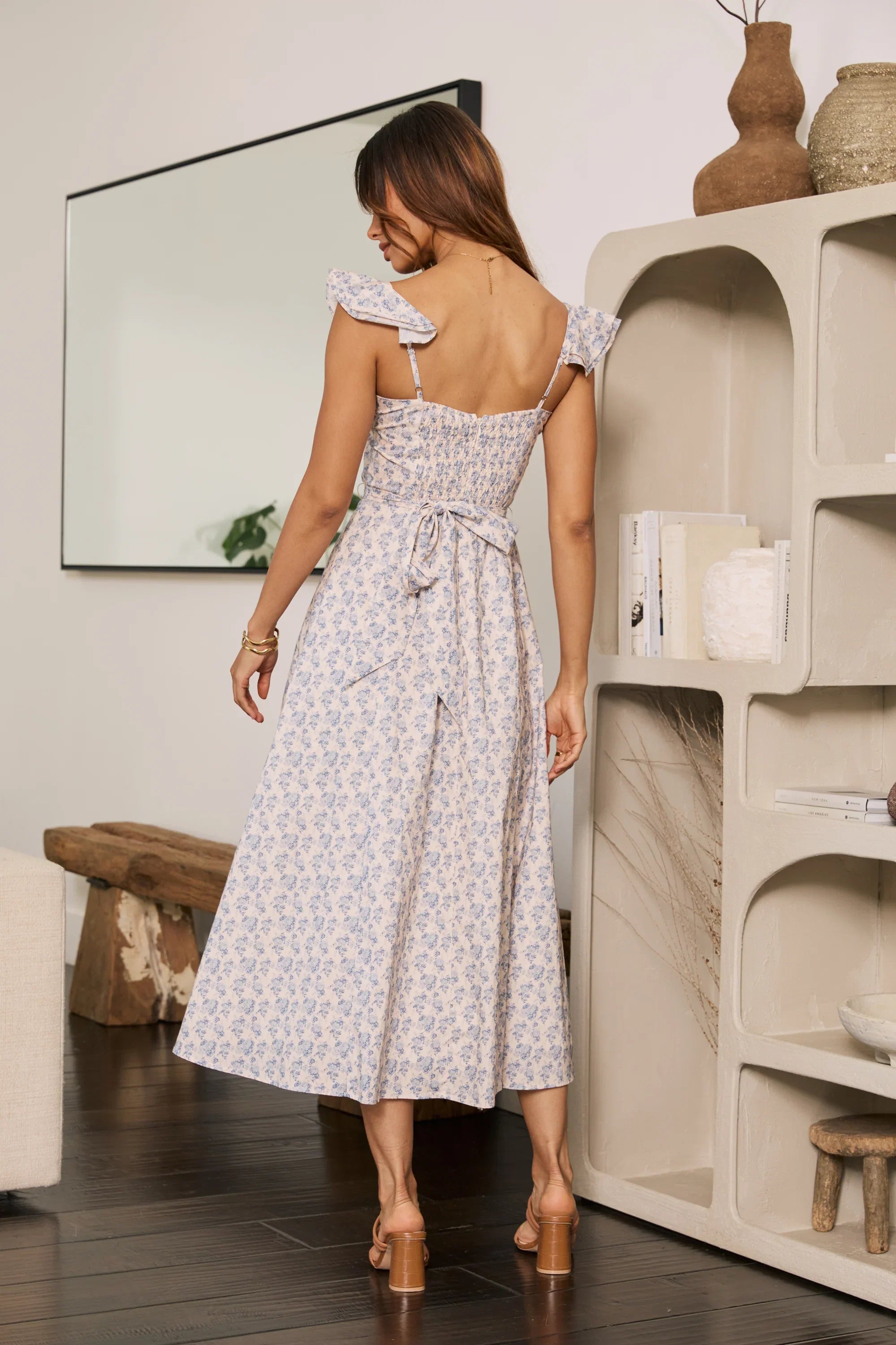 Lucia Corset Midi Dress