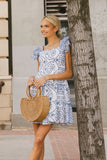 Stella Embroidered Mini Dress FINAL SALE