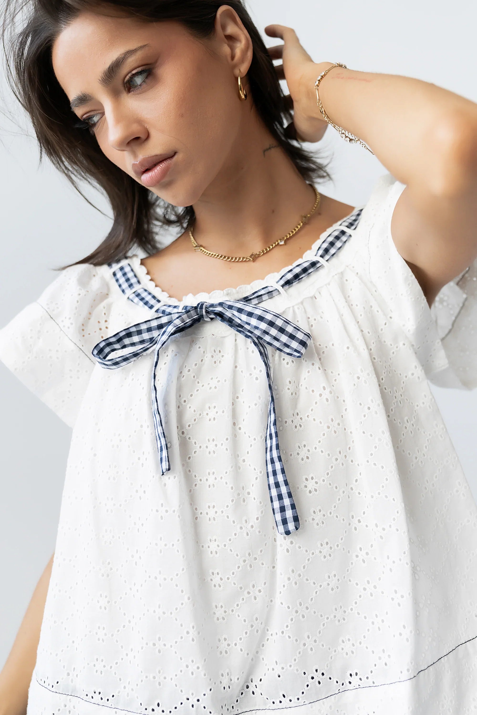 Margot Embroidered Blouse