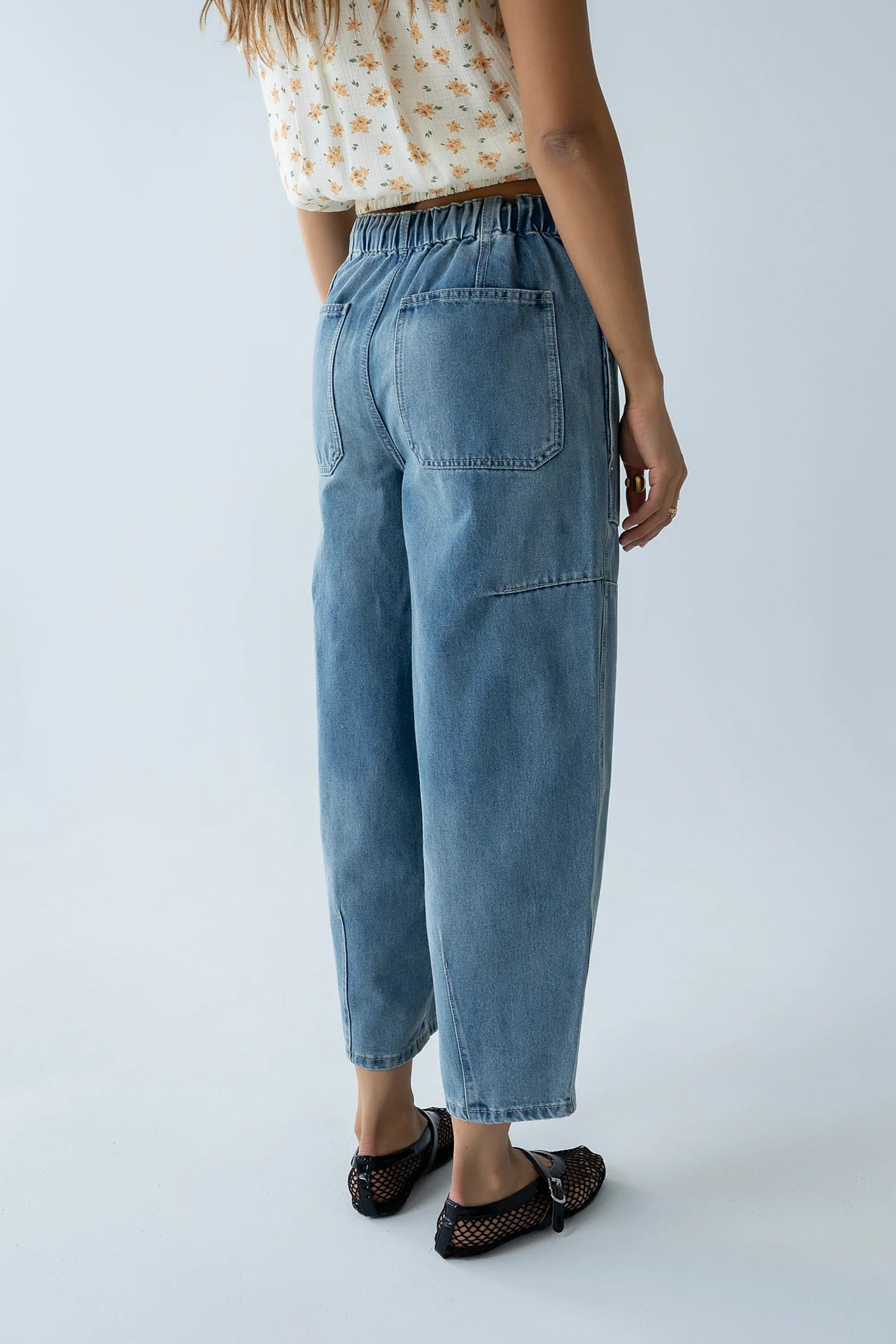 Hannah Barrel Jeans