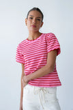 Walker Scalloped Top in Pink
